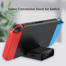 Type-C Game Console Dock for N-Switch HDMI to TV Video Converter (Black)
