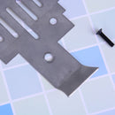 Trx4 stainless steel chassis armor protection skid plate for 1/10 rc crawler0K