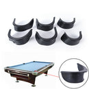 6pcs/set billiard pool table valley pocket liners rubber billiard accessory 3C