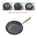 Folding Handle Grip Grill or BBQ Hot Plate Pans, Cooking Tools Baking Mold Tray