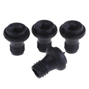 4Pcs Rubber Vacuum Suction Bottle Stopper Vacuum Wine Pump Preserver Stoppe u Gw