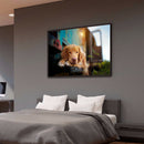 Full Round Drill Rhinestone Picture DIY Waiting Dog Mosaic Diamond Painting
