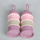 3 layer Style Portable Baby Food Storage Box Cereal Cartoon Baby Milk Powde N7N1