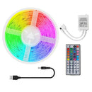 LED RGB Strip Lamp Epoxy Waterproof Decor Lighting Ribbon Tape Light (5m) A