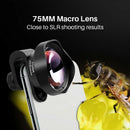 Pholes 75MM 10X Macro Camera Lens for Phone Clip-on HD 4K Mobile Lenses for