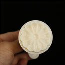 6 Style Stamps 50g Round Flower Moon Cake Mold Mould White Set Mooncake Decor BX