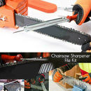 8 Pcs Chainsaw Chain Sharpening Kit Tool Set Guide Bar File Sharpener Tools