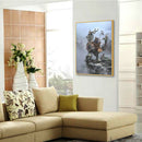 Diamond Painting Old Man on Dragon 5D Full Round Rhinestone Picture 30x40cm