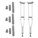 3x Contera Rubber for Crutches And Rubber Coated Canes for Crutches
