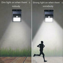 30 LED Solar Powered Wall Light Outdoor PIR Motion Sensor Garden Security Lamp