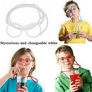Funny Soft Glasses Straw Unique Flexible Drinking Tube Kid Party AccessoriesP TE