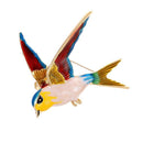 Swallow Bird Shape Enamel Brooches Animal Pin For Women Kids Scarf Suit Lap