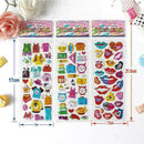 1Sheet Children Paper Crafts Flower Teaching Puffy D L7I4 For Kids Stickers R4O7