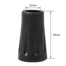 Rubber Outdoor Trekking Pole Tip Cover Round Walking Stick Accessories