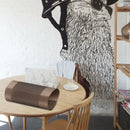 1 x Placemat Place Mat Table Mat Washable 45x30cm, Brown