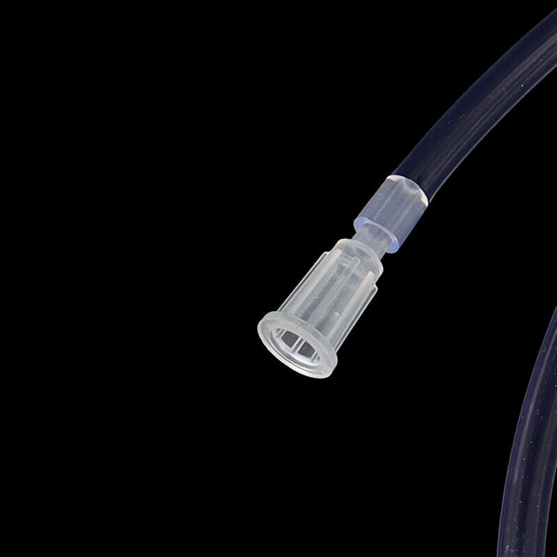 200ml Large Capacity Syringe Reusable Pump Oil Measuring with 1m Silicone Tub OZ