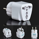 Portable CA UK US AU to EU European Power Socket Plug Travel Converter Adap Z0B9