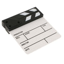 Acrylic Plastic 6.5x6.0inch 16.5x15.2cm Dry Erase Director's Film Clapboard Cut