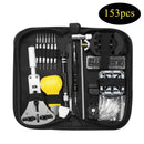 153pcs Carrying Case Professional Link Pin Watch Repair Kit Tools Spring Bar