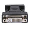 24+5Pin DVI Female to 15Pin VGA Male Cable Extender Adapter Connector