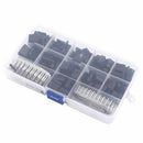620pcs 2.54mm/0.1" Dupont Wire Jumper Housing Pin Header Connector House Kit X