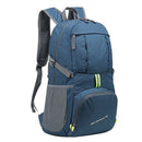 Foldable Waterproof Backpack 35L Lightweight Portable Rucksack Outdoor Larg J5E2
