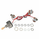 Guitar Wiring Harness 3Way Toggle Switch 1V1T 500k Electric Guitar 2 Humbuc V1R5