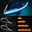 45cm Car Auto SUV Soft Tube LED Strip Daytime Running Turn Signal Lights D0 N6W2