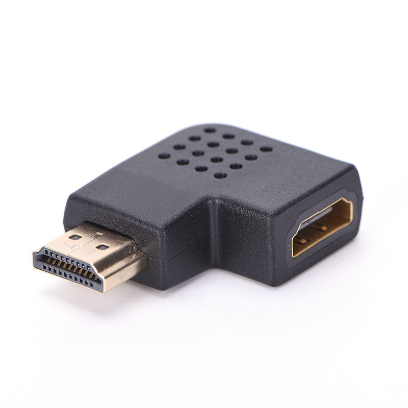 1080P left angle 90 degree male To female HDMI HDTV adapter converter connectolj