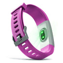 Watchband Replacement Accessory for ID115Plus HR Smart Watch(Purple) A