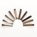 50 PCS Metal Plain Prong Hair Alligator Clip Pinch Clips Hair Clip Teeth Bows C3