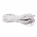 Flexible RJ11 6P2C Telephone Extension Cable 19M White Y4K7