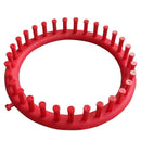 4Pcs Diy Plastic Round Circle Knitting Loom Sock Scarf Hat Circular Knittin T6Q6