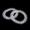 5X Lady Girl Clear Elastic Rubber Hair Ties Spiral Rubber Rope HairbandME