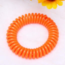Mosquito Repellent Bracelet Pest Control 240 Hours Insect Protection/Orange A