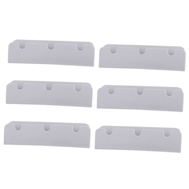 6x PVC Boat Seat Hook Clips Brackets Parts For Inflatable Dinghy Yacht