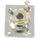 Chrome Plate Space E-output Socket for Electric Guitar J6I9