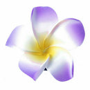 Women Girls Plumeria Flower Foam Hair Clip - Pink R3R6