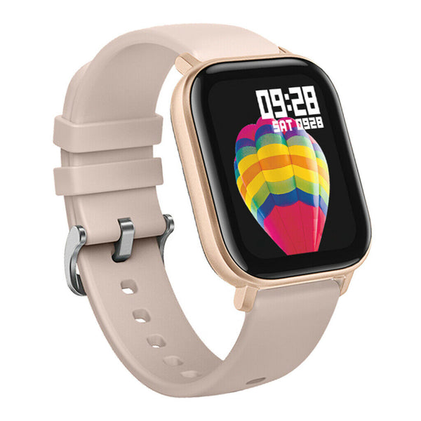 1.4" Sports BT4.0 Smart Watch Alarm Clock Bracelet Fitness Men Women Golden