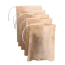 400x Empty Tea Filter Bags w/ Drawstring for Loose Tea Safe & Natural 7x5cm