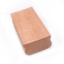 Wooden Radius Sanding Block w/ Black Guitar Abrasive Paper Luthier Tool 16