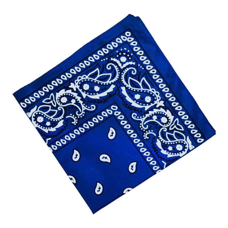 Womens Novelty Double Sided Print Bandana Head Wrap Neck Wristband Kerchief