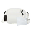 Women PVC Transparent Mini Jelly Shoulder Cross Body Bag Messenger Handbag Tote
