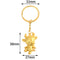 1PC Ox Year Lucky Key Ring Pendant Lucky Bull Keychain Gift Pendant Souvenir Hn