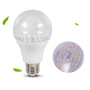 Waterproof E27 LED Indoor Plants Grow Light Bulbs 85-265V White Light