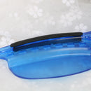 2pcs Heat Insulation Protector Shield+Sectioning Hair Clips Salon Hair Extens BX