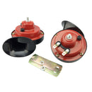 2 Pieces Double Sound Schneckenhorn Electric Air Horn For 12V Motorcycle Car