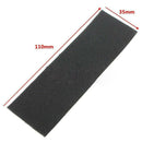 Wooden Fingerboard Deck Grip Tape Uncut Black Stickers 110X35mm Skateboard Foam