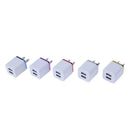 Universal US Plug 2.1A 2 Port USB Double Charging Adapter USB Charger A