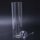 Glass Oil Lamp Candlelight Dinner Candle Holders Transparent Cylinder Hook  S1K5